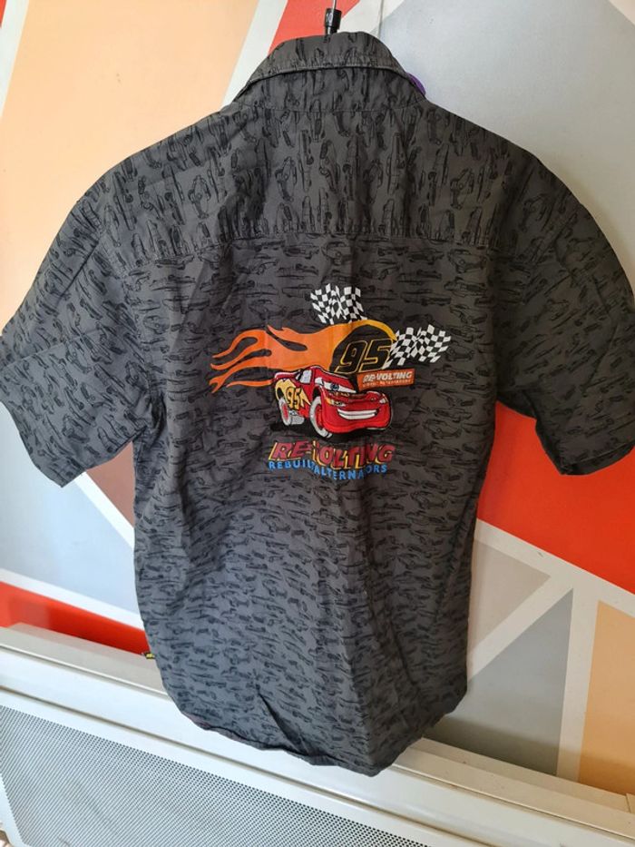 Chemise manche courte cars 12 ans - photo numéro 4