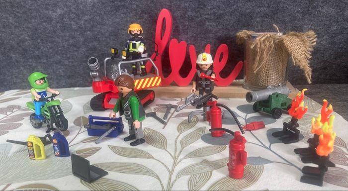 Playmobil - pompier et cross - photo numéro 2