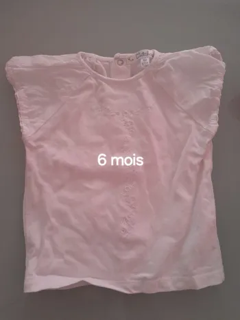 T-shirt fille 6mois