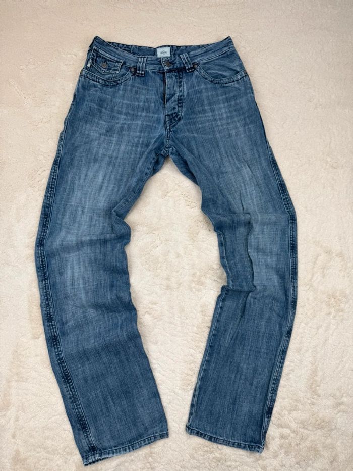 Jeans Coupe Droite vintage Y2k 00’s Bleu Taille 42