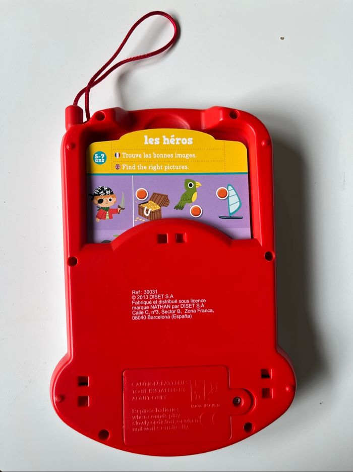 Jeu MyQuiz Nathan 3/7 ans console interactive - photo numéro 2