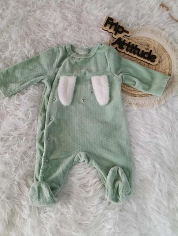 Pyjama Neuf TAO 1 mois Vert