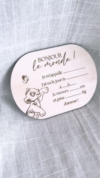 Carte maternité 