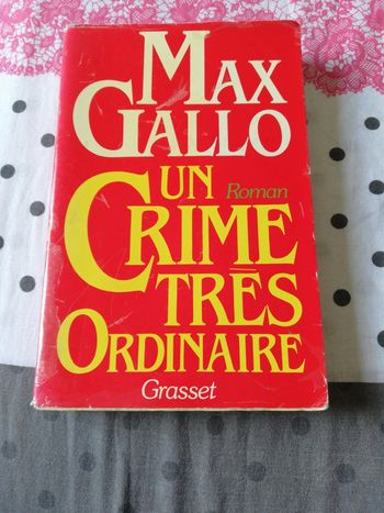 Un crimes très ordinaire