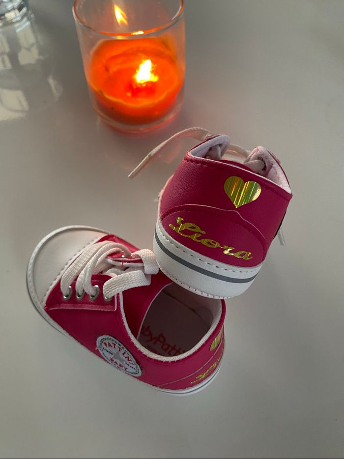 Basket bébé  avec prenom