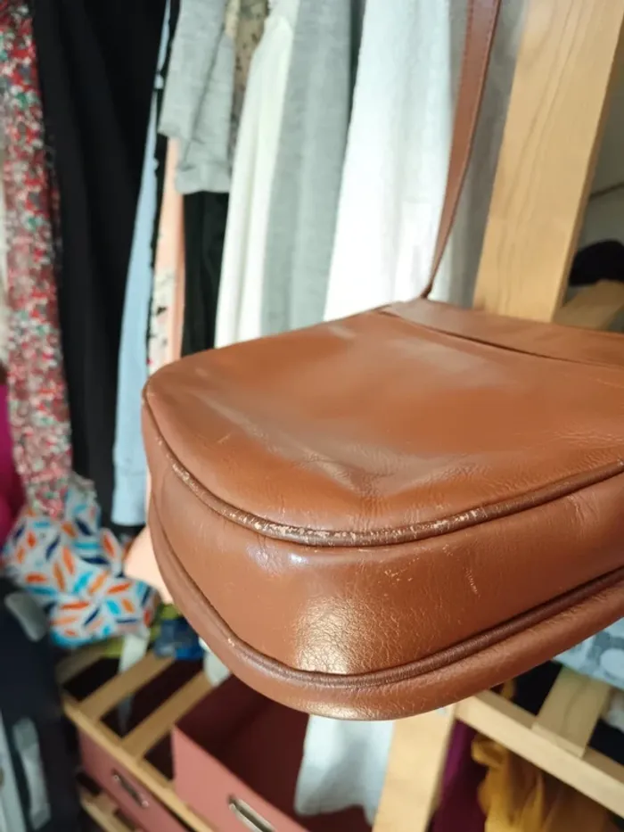 Sac vintage Sabrina cuir - photo numéro 7