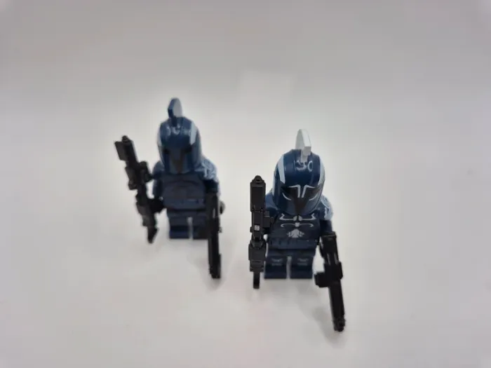 Figurines type lego custom 2 commandants clones gardes du Sénat star wars - photo numéro 6