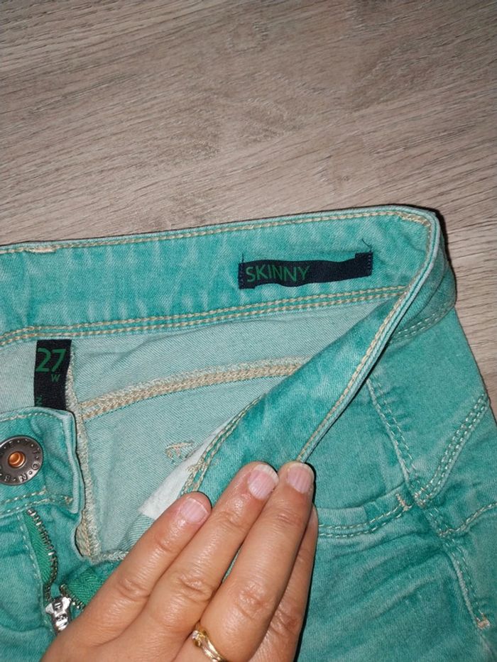 Jean femme skinny benetton 37 - photo numéro 4