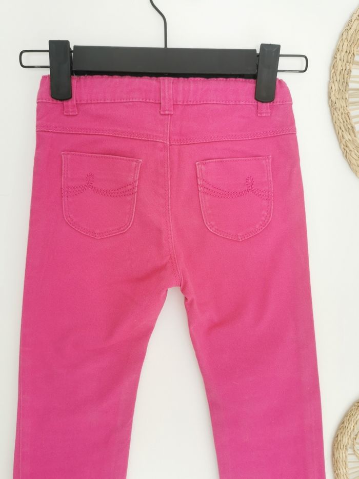 Pantalon jean rose fuschia Z Grain de blé 36 Mois - photo numéro 5