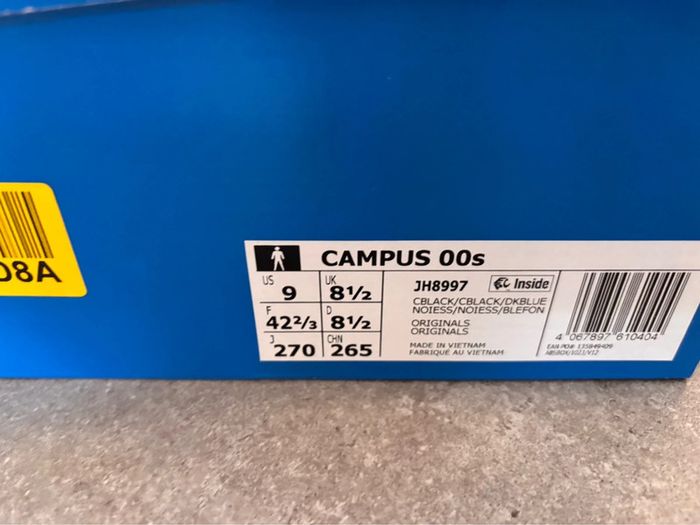 Baskets Adidas Originals Campus neuves Taille 42 2/3 - photo numéro 9