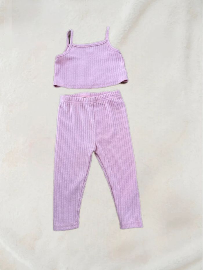 🌸Superbe ensemble pantalon et débardeur bébé fille🌸