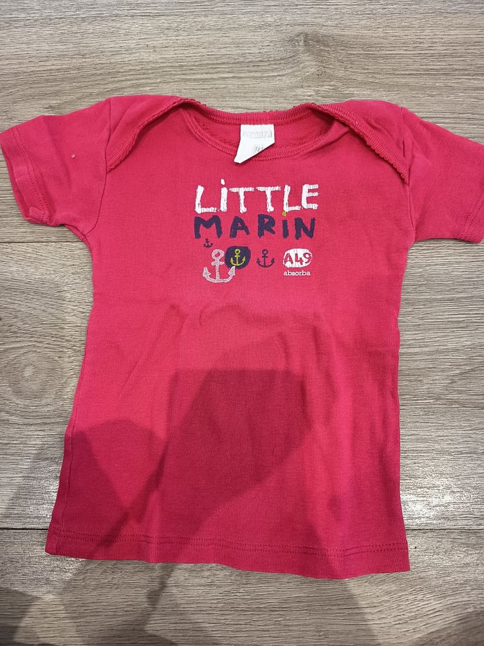 Tee shirt manche courte 18 mois