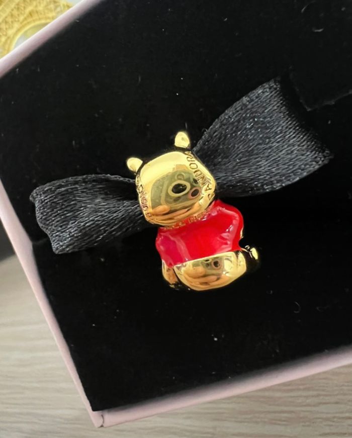 Perle Disney Winnie l’ourson or pandora - photo numéro 3