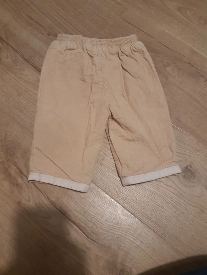 Pantalon beige 3mois TBE - photo numéro 2
