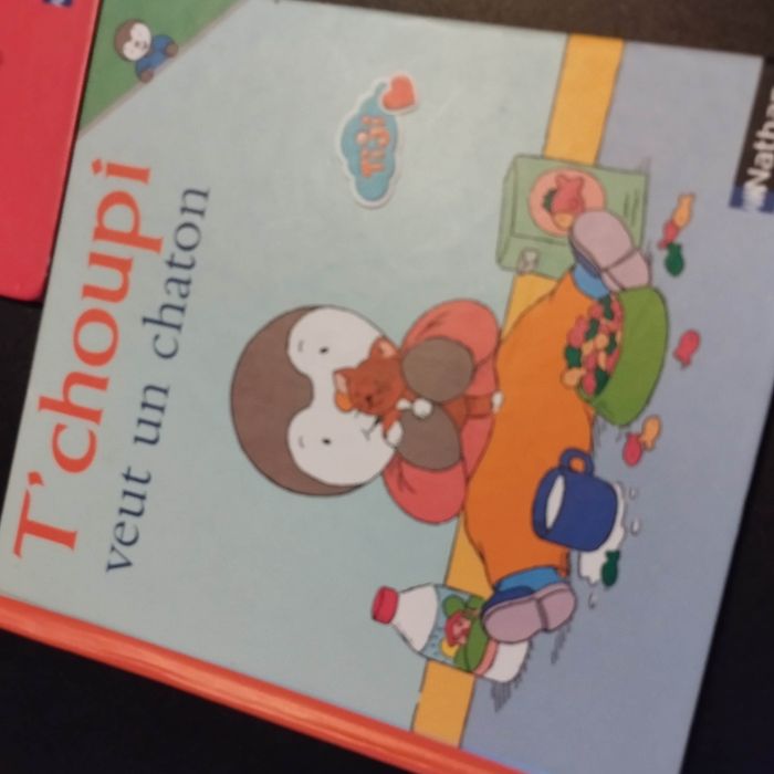 Lot de 4 Livres enfant Nathan T'choupi - photo numéro 3