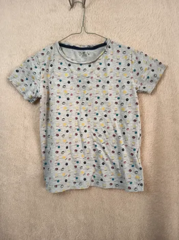 Tee-shirt garçon motif sport (ballons) marque U Essentiel (E006)
