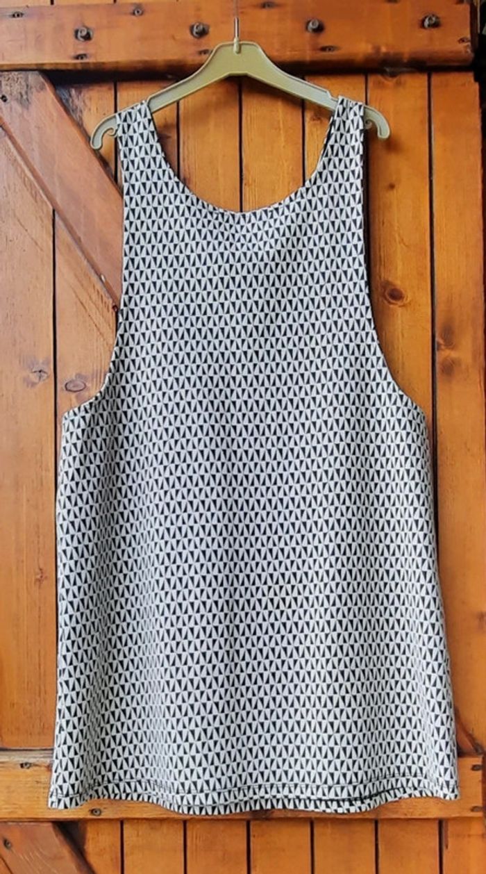 Robe noire et blanche Mango S - photo numéro 2