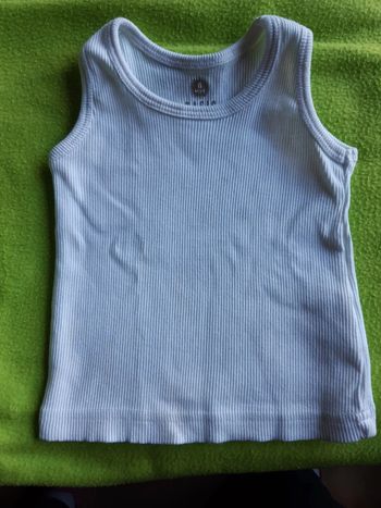 Débardeur blanc 6 mois