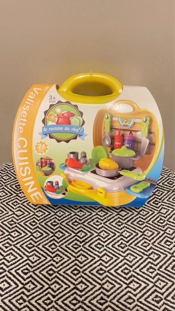 WDK - Dînette valisette cuisine du chef - 3 ans et +