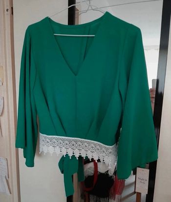 Blouse verte