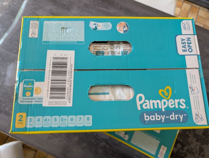 Méga pack Pampers baby dry - photo numéro 2