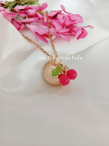 Bola de grossesse cerise rose