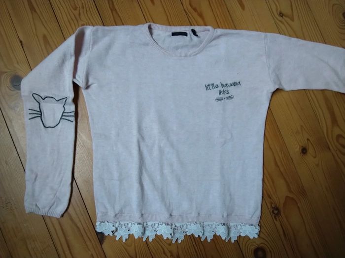 Pull chat IKKS 10 ans