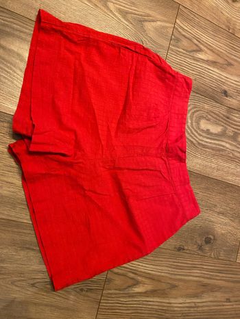 Short rouge Camaïeu taille M, neuf