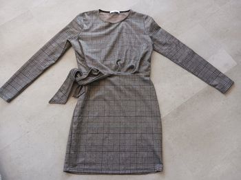 robe à carreaux noire et rouge Taille M Mng Basics