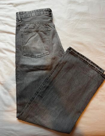 Jeans large Gris
