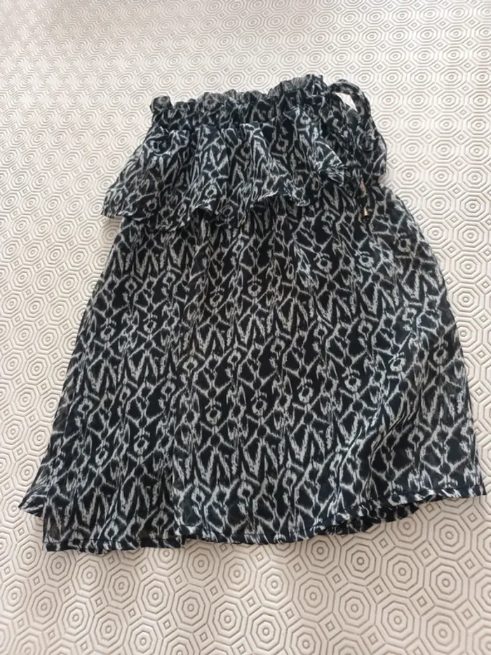 Jupe courte Mim taille 38 noir - photo numéro 4
