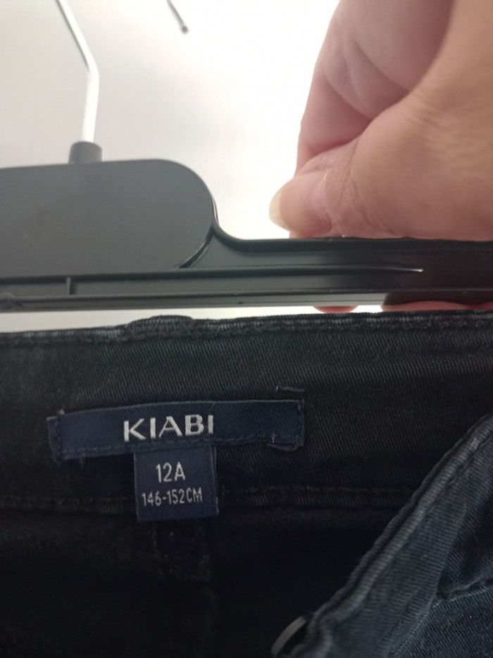 Jean noir Kiabi 12 ans - photo numéro 2