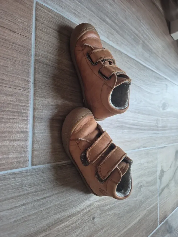 Chaussures cuir naturino fourrées 23 - photo numéro 2