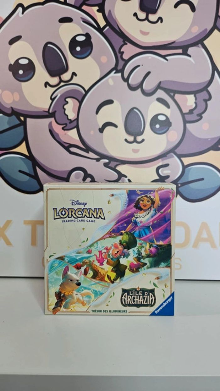 Lorcana - Coffret Collector – Trésors des Illumineurs – Trove Pack – Chapitre 7 l'Île d'Archazia