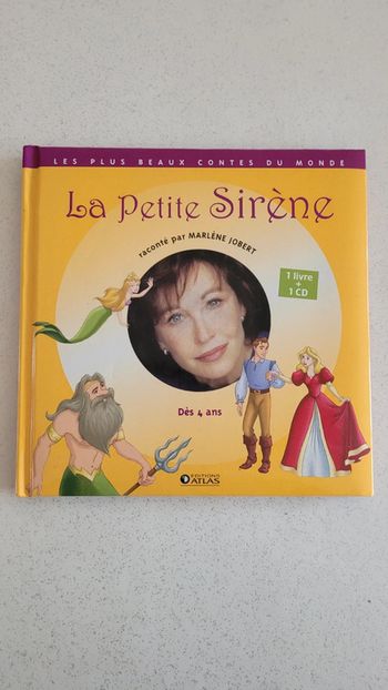 Livre + CD "La petite sirène"