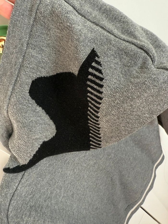Gilet zippé à capuche catimini 5 ans - photo numéro 7