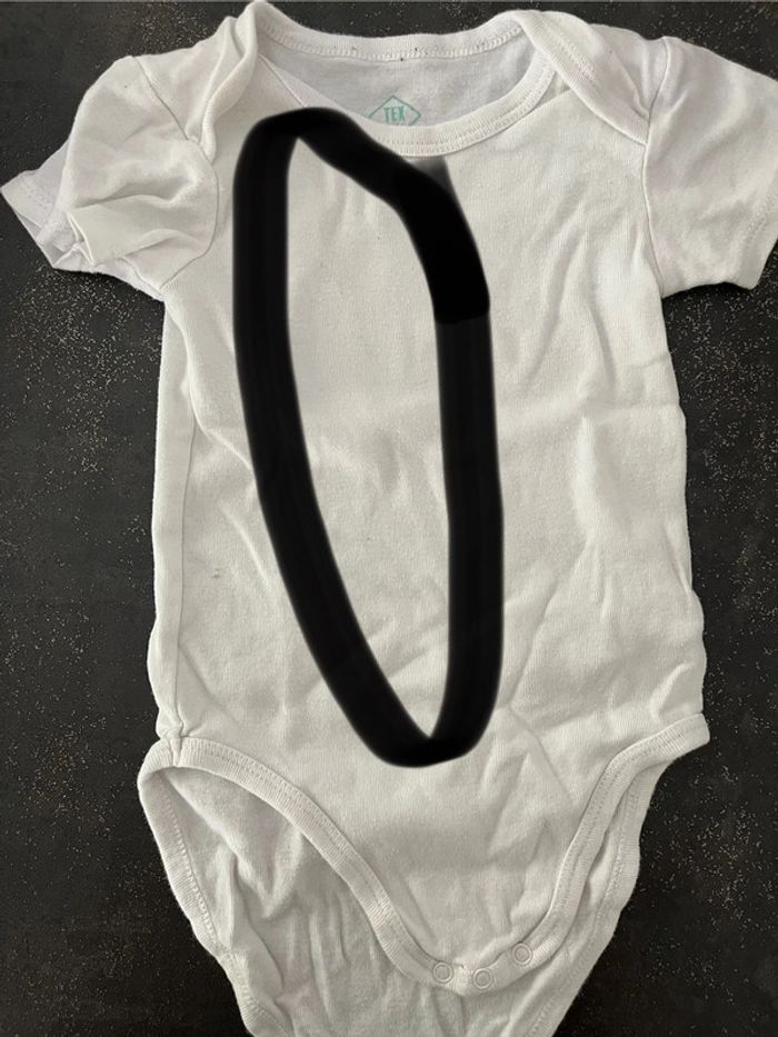 Lot de 7 bodies manches courtes taille 36 mois marque Orchestra et tex - photo numéro 5