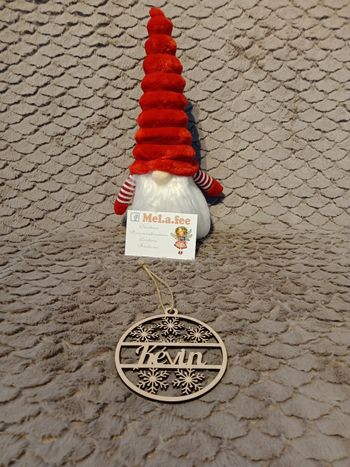 Boule de Noël personnalisée