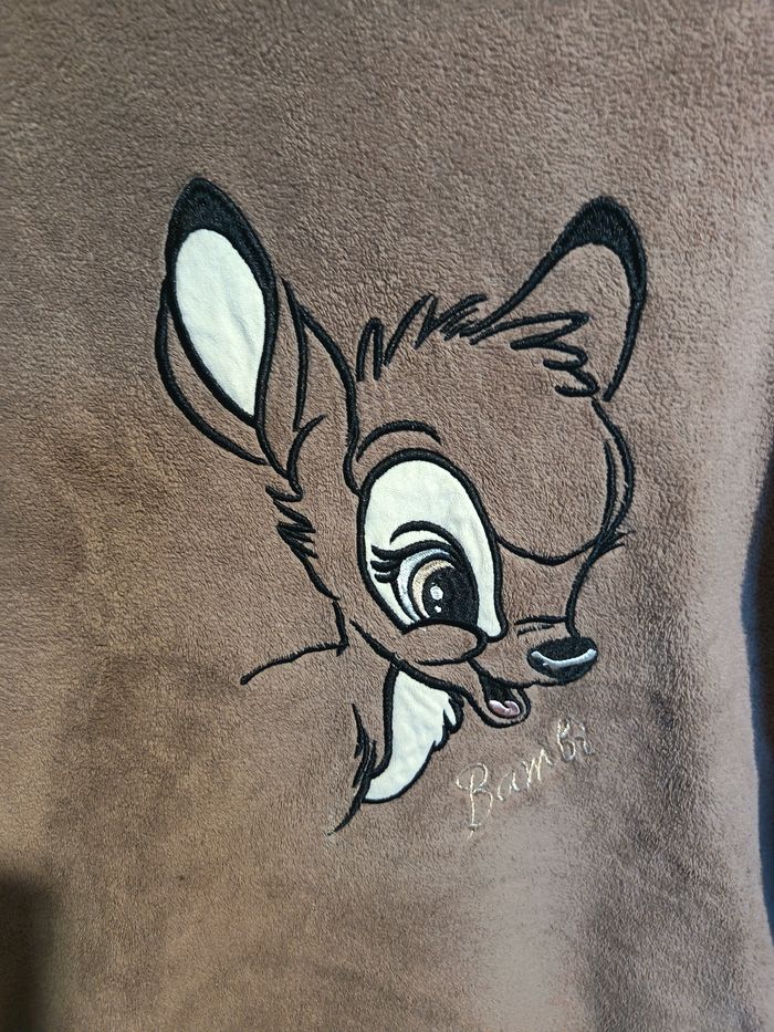 pull polaire motif Bambi de Disney 38 réf 55 D19 - photo numéro 3