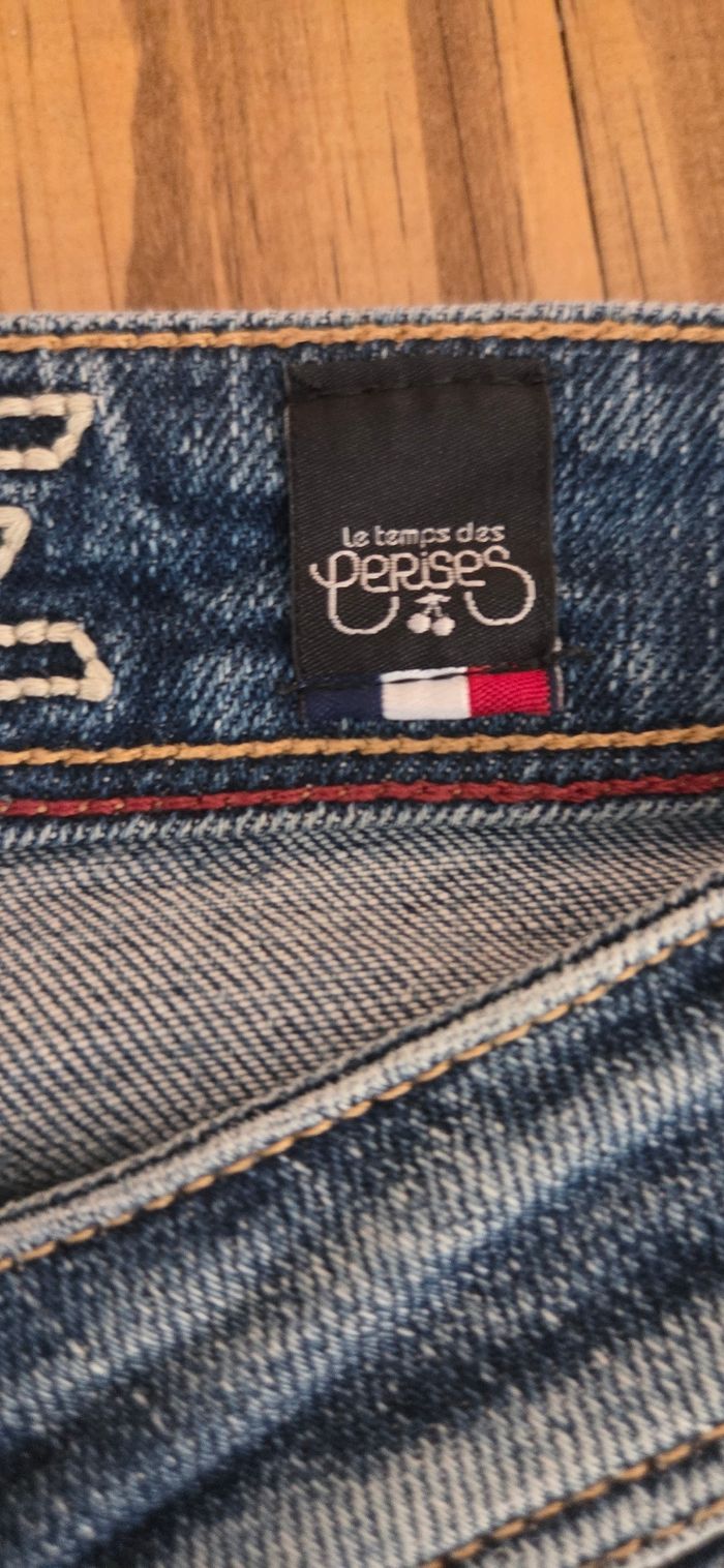 Jean Le Temps des Cerises Héritage MARVIN T33 – Slim bleu délavé – excellent état - photo numéro 10