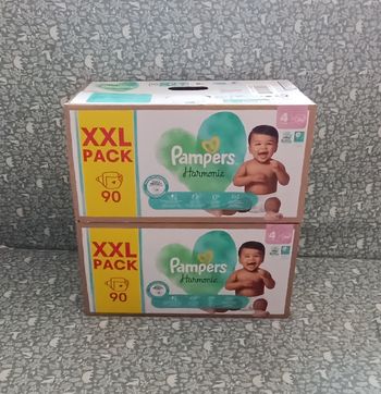2 cartons Pampers Harmonie taille 4 🩵