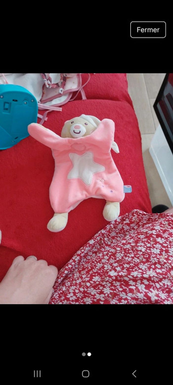 Peluche qui s'éclaire la nuit - photo numéro 2
