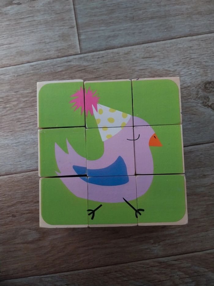 Puzzle cubes en bois - photo numéro 4