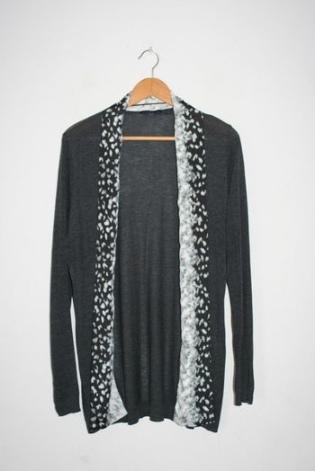 Gilet gris Violeta by Mango taille 2XL