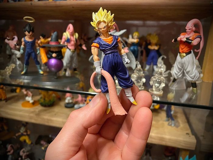 Figurine dragon ball gashapon hg Vegeto - photo numéro 2