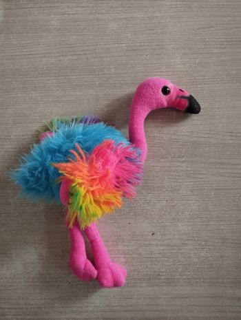 Peluche flament rose