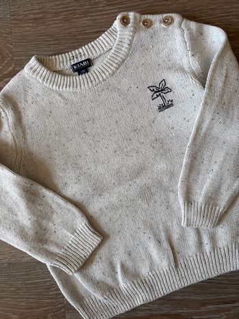 Pull en coton 2 ans 