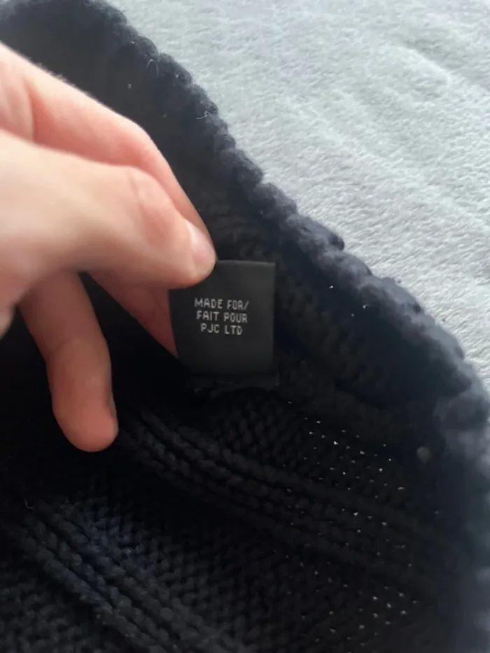 Pull noir Ralph Lauren USA Flag – côtelé Y2K – Taille XS femme - photo numéro 5