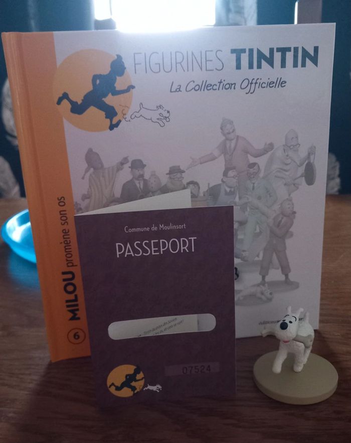 Figurine Milou promène son os - photo numéro 5
