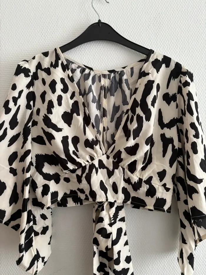 Blouse courte fluide - photo numéro 3